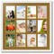 ArtToFrames Collage Photo Picture Frame with 12 - 5x7 inch Openings, Framed in White with Over 62 Mat Color Options and Plexi Glass (CSM-3966-229)